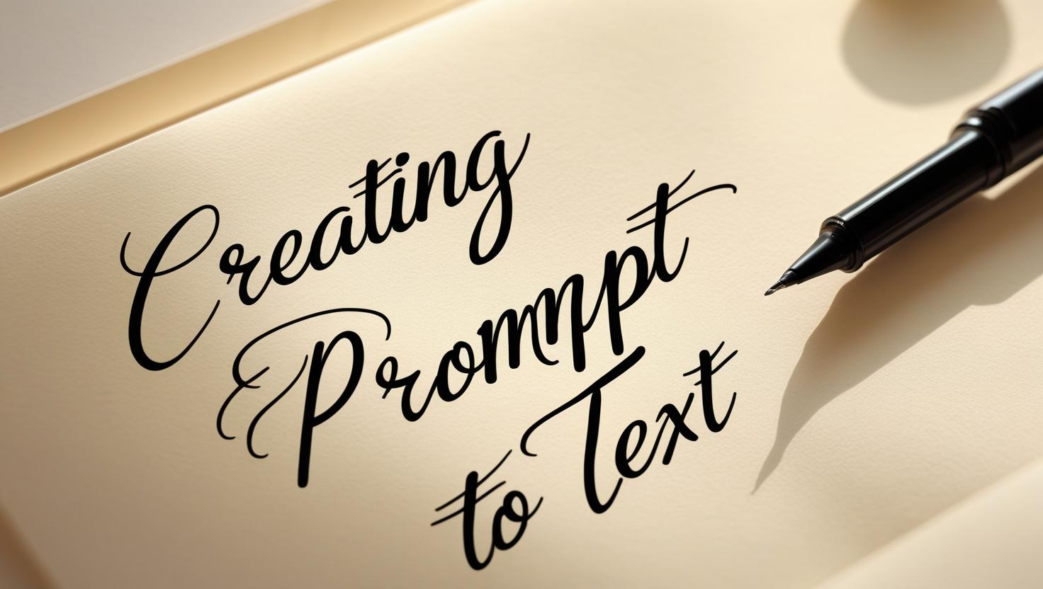 Prompt to Text